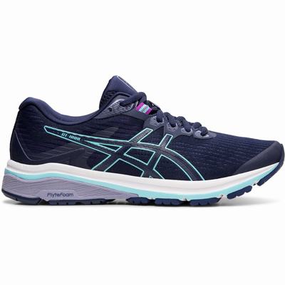 Női Asics Gt-1000 8 Futócipő AS8612095 Sötétkék/Menta